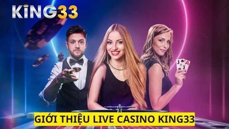 Không gian Live Casino King33 có nhiều người tham gia