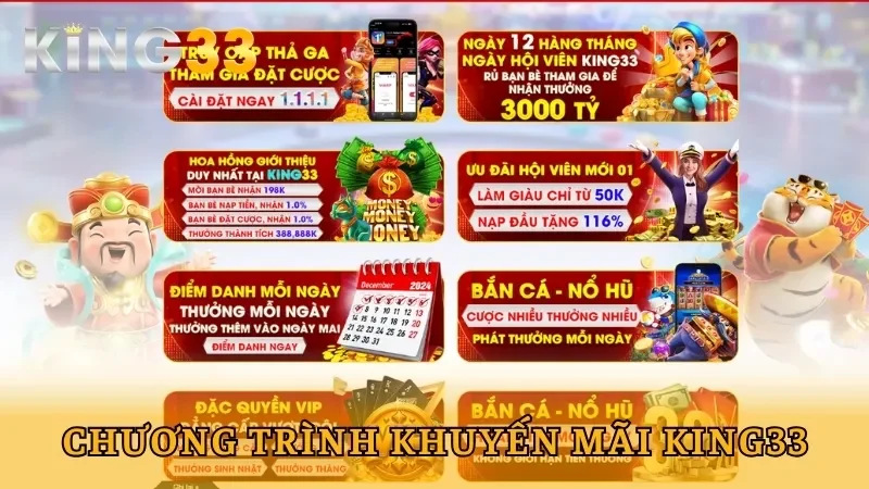 Giới thiệu khuyến mãi King33