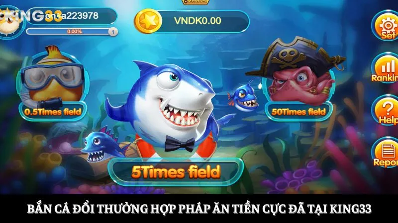 bắn cá đổi thưởng hợp pháp