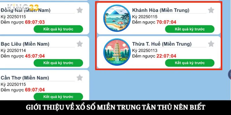 Giới thiệu về xổ số miền Trung tân thủ nên biết